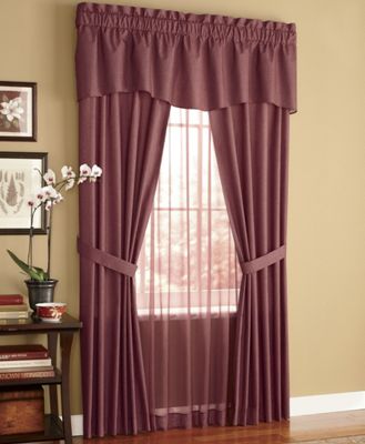 Chelsea Thermal Panels Valances And Tiebacks