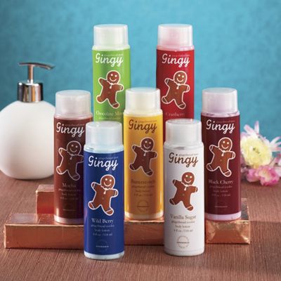 Set Of 7 Holiday Scented Lotions