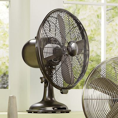 Bronze Table Fan By Hunter