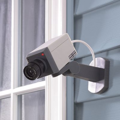 Motion Detector Faux Security Camera