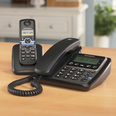 Corded cordless Bluetooth Phone By Motorola