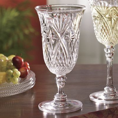 set of 4 jewelite water glasses