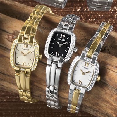 Womens Swarovski Crystal Bracelet Watch
