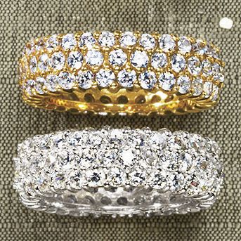 3 row Anniversary Band