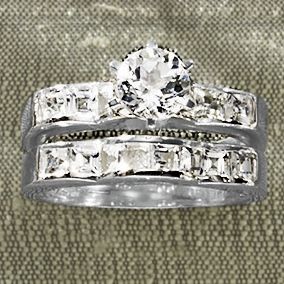 Round Wave Bridal Set