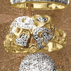 Heart Filigree Ring