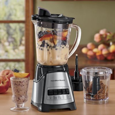 blender food chopper by hamilton beach