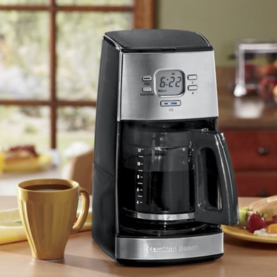 12 cup stainless steel coffeemaker by hamilton beach