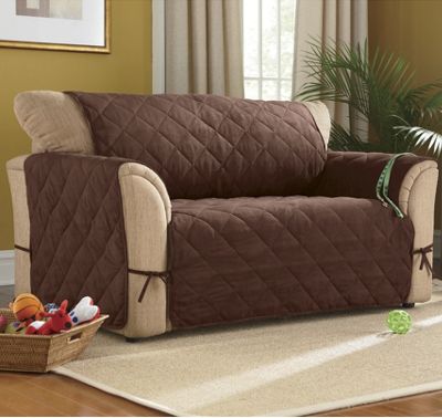 Diamond quilted Faux Suede Protector