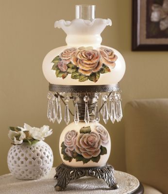 Southern Charm Rose Lamp S