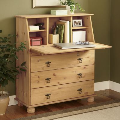 Pine Secretary Desk