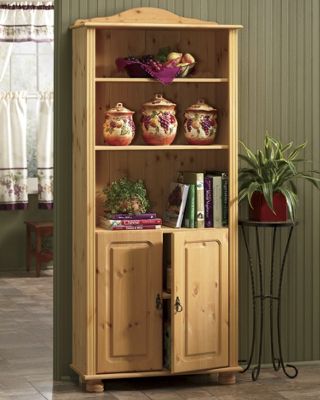 Natural Finish Pine Cabinet