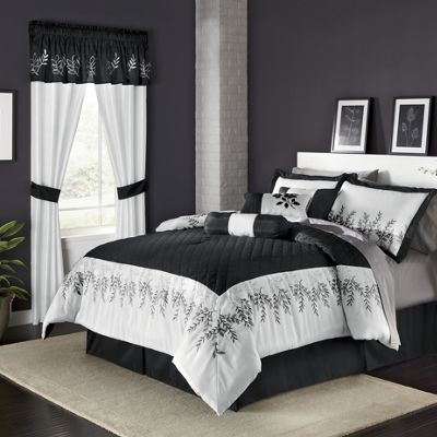 Gabriel Bed Set Valance And Panel Pair