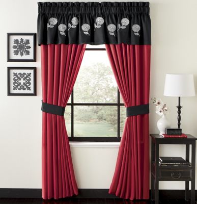 Kiku Blossom Valance And Panel Pair