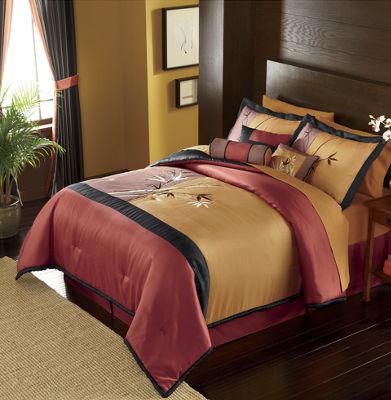 Tokyo Nights Bedding And Window Treatments