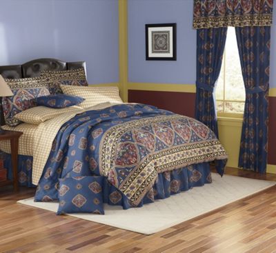 Samir Bed Set Pillow Valance And Panel Pair