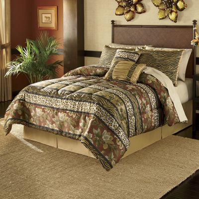 serengeti jacquard bed set and window treatments