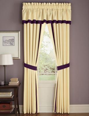 serafina valance and panel pair