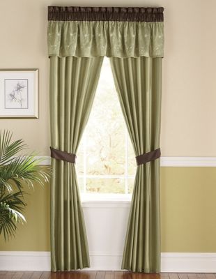 dahliah valance and panel pair