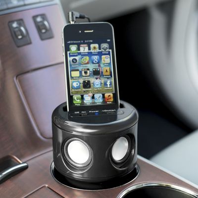 Auto Tunes Cup Holder Speaker
