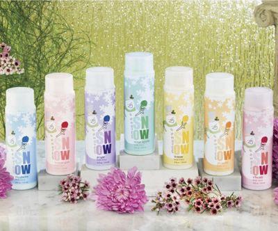7 piece Scented Slush Snowman Shower Gel Set