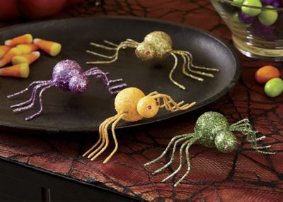 Set Of 4 Spiders