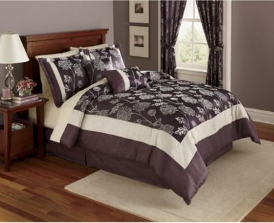 6 pc Bed Set Valance Panel Pair