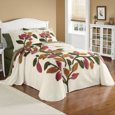 Ginnys Brand Sonesta Chenille Bedspread And Sham