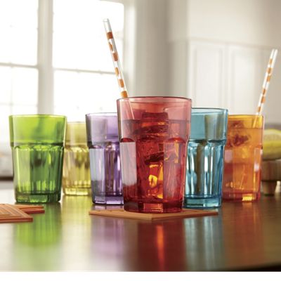Set Of 6 Assorted Hi ball Glasses