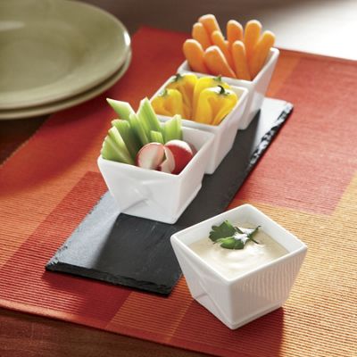 Set Of 4 Mini Takeout Boxes