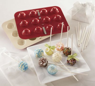 Cake Pops Baking Pan And Sticks
