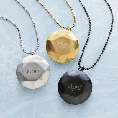 Personalized Disc Pendant
