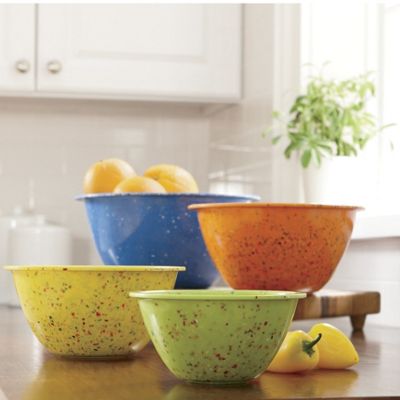 Set Of 4 Confetti Bowls 1