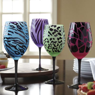 Set Of 4 Wine Goblets