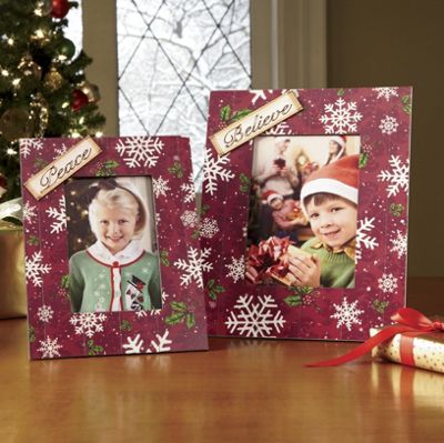 Set Of 2 Words Of The Season Frames