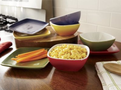 transition bowls and plates