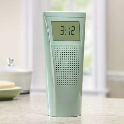 Bathroom Clock Radio By Rca