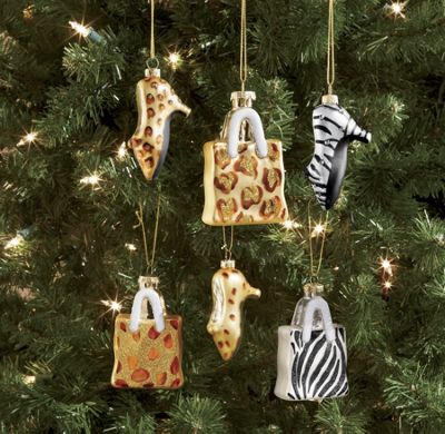 Set Of 3 Purse Ornaments