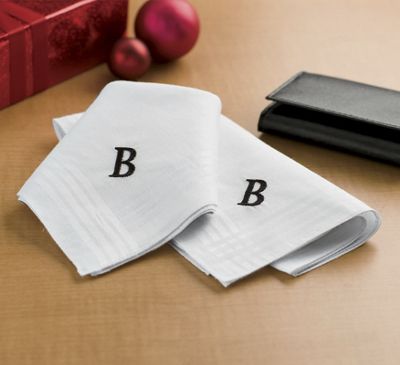 Personalized Handkerchief And Wallet Set