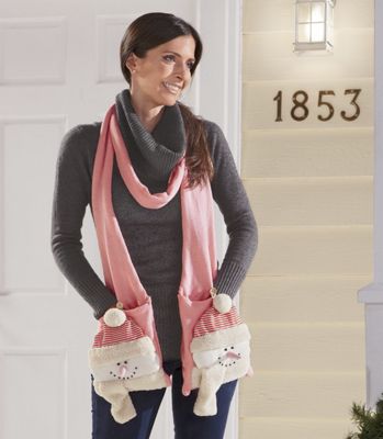 Holiday Pocket Scarf