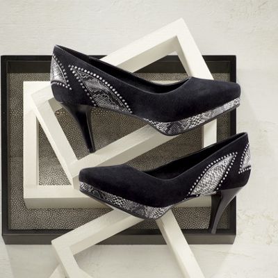 Animal and Studs Pump By Midnight Velvet