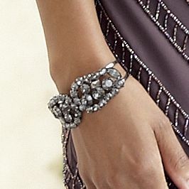 Faceted Stone Bangle