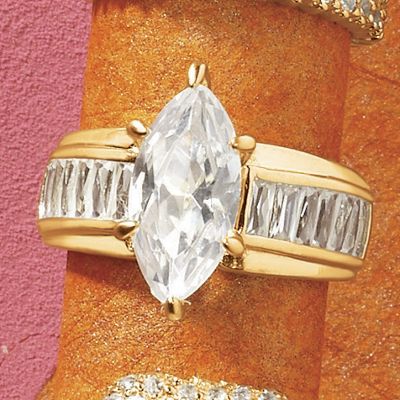 Marquise baguette Ring A
