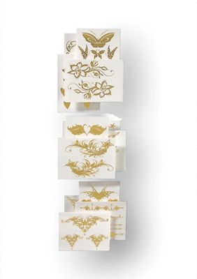 Golden Temporary Tattoos
