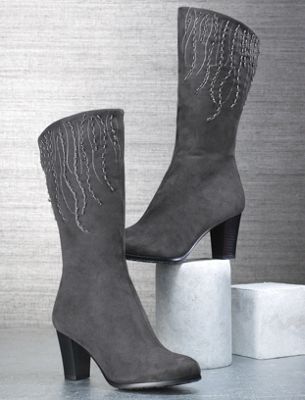 Cascade Bead Boot By Midnight Velvet
