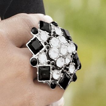 Geo Vintage Stretch Ring