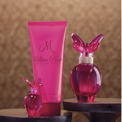 mariah carey ultra pink 3 piece set