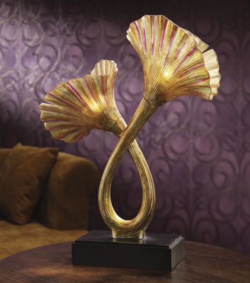 swirled lamp