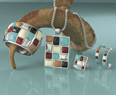southwest mosaic jewelry