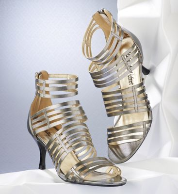 strappy sandal by midnight velvet